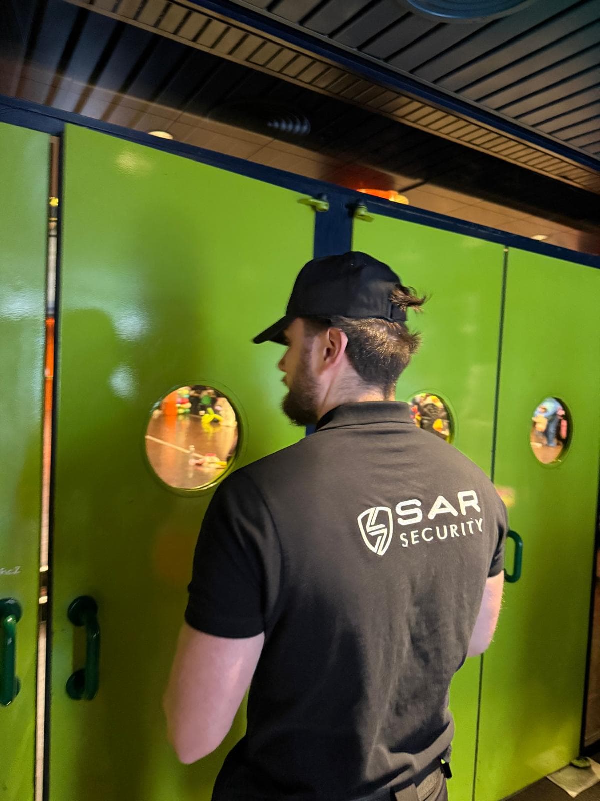Agent SAR Security en ronde de vérification